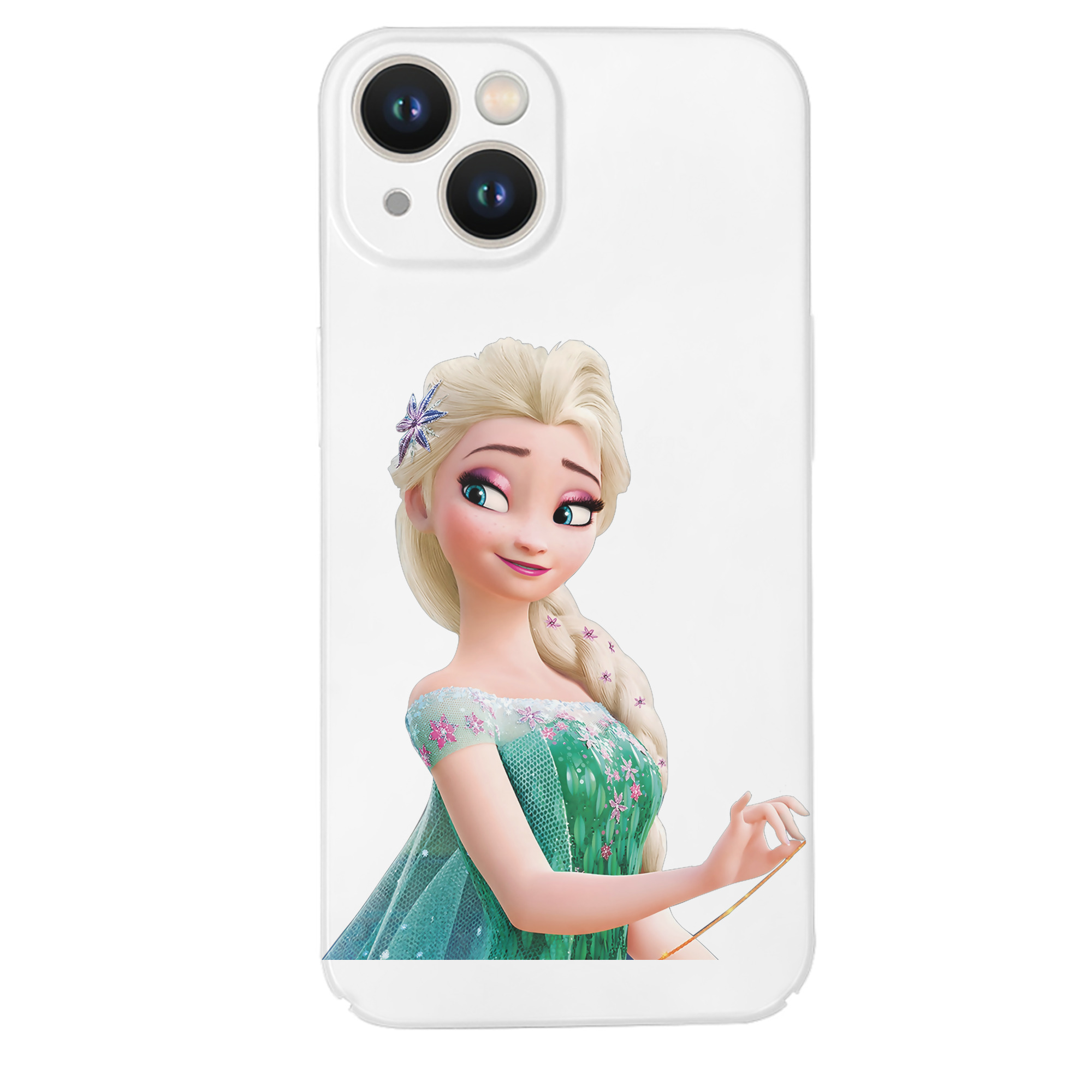 （画像用） アナと雪の女王 アンナ エルサ Frozen Anna Elsa 【iPhone 14シリーズ対応】ハードケース